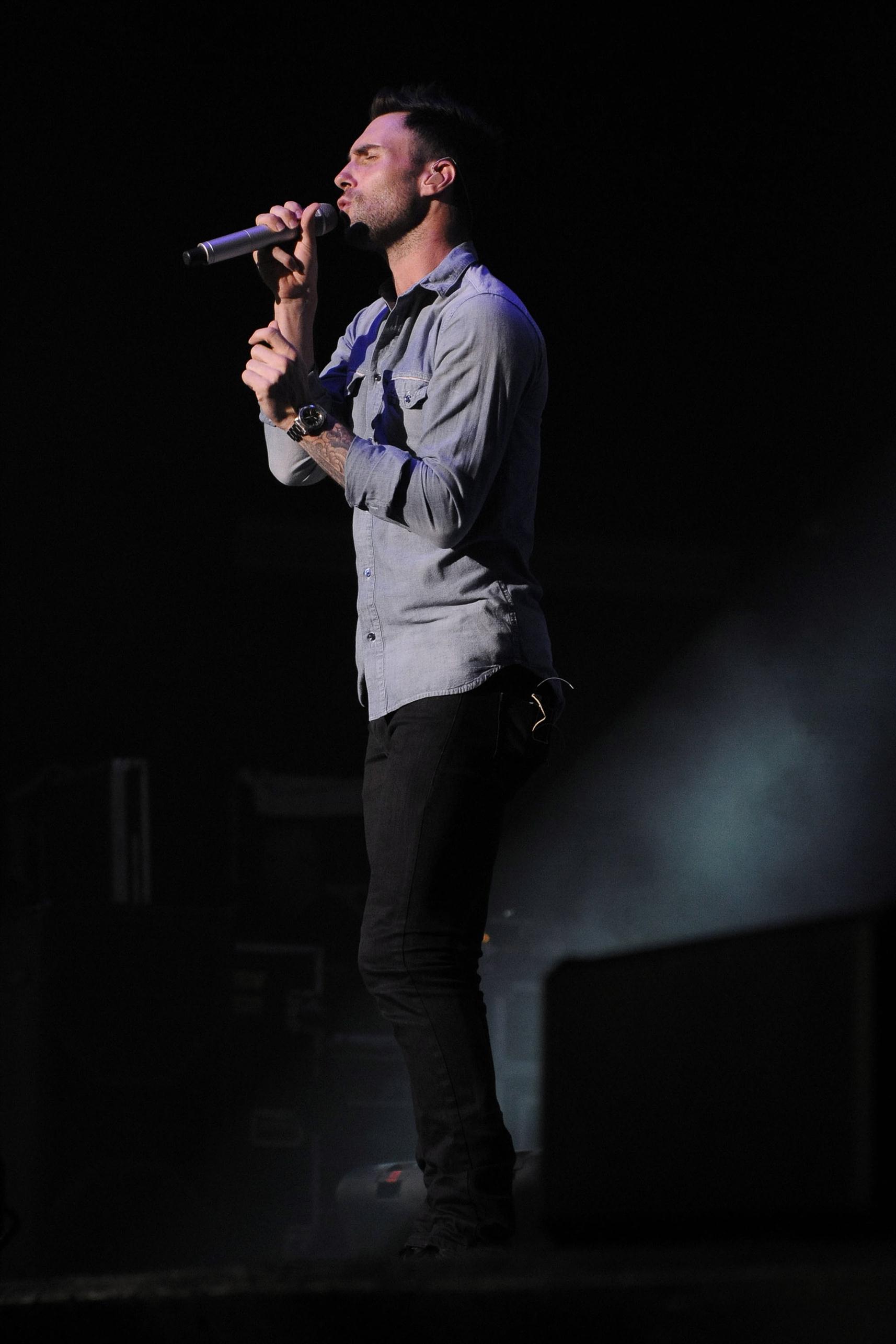 Adam Levine of Maroon 5 performs live at the 'Molson' pictures | Picture 63567